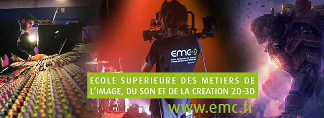 EMC (Ecole des métiers du son de l'image et de la création 2D-3D)