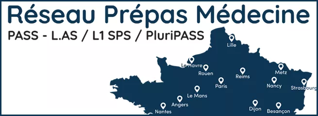 Réseau Prépas Médecine (PASS - L.AS - L1 SPS - PluriPASS)