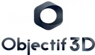 logo de l'école Objectif 3D - Objectif 3W